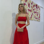 Heloise Top - Red