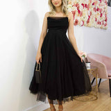 Charlotte Midi Dress - Black