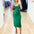 Chaya Slip Dress - Emerald