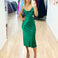 Chaya Slip Dress - Emerald