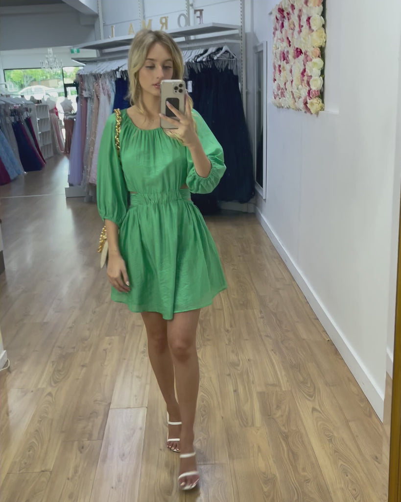 Diane Mini Dress - Green