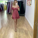 Masie Mini Dress - Rose