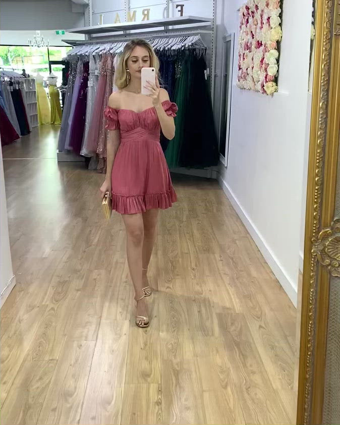Masie Mini Dress - Rose