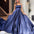 Zahara Satin Gown - Midnight