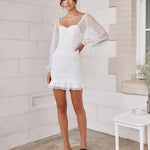 Harriette Mini Dress - White