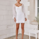 Harriette Mini Dress - White