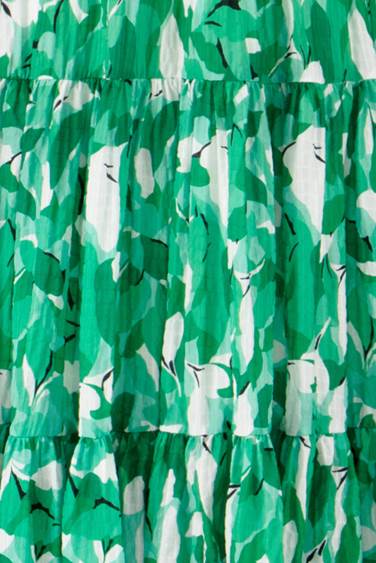 Verona Maxi Dress - Green Print