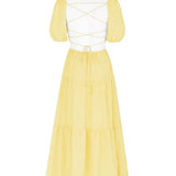 Olga Maxi Dress - Yellow