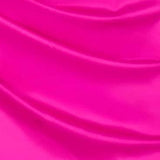 Estella Satin Mini Dress - Fuschia
