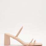 Isoka Heels - Cashew