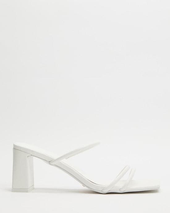 Isoka Heels - White
