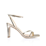 Kimmy Slim Strappy Heels - Champagne