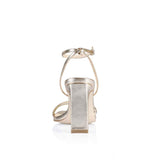 Kimmy Slim Strappy Heels - Champagne