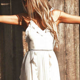 Maia Dress - White