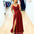 Monroe Glitter Gown - Red