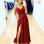 Monroe Glitter Gown - Red
