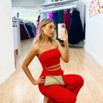 Nicole Jumpsuit - Cherry